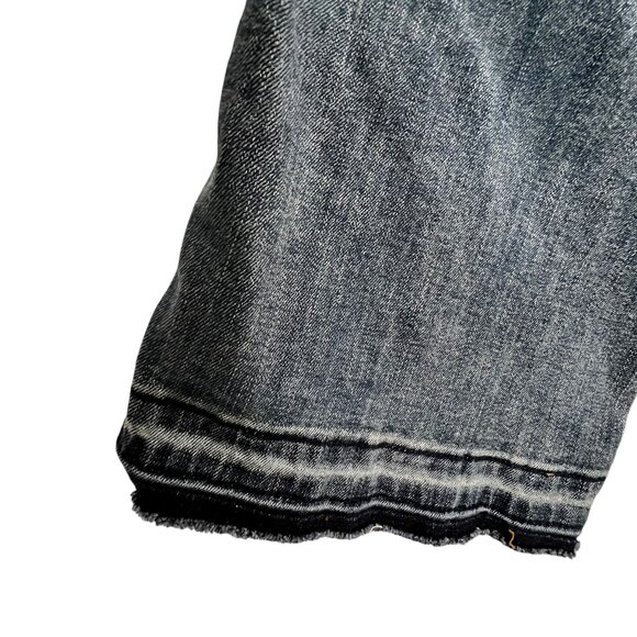 Wrangler Jeans Mens Dark Blue Relaxed Boot Western Cowboy Cotton 34X30 Tag READ - Picture 9 of 11